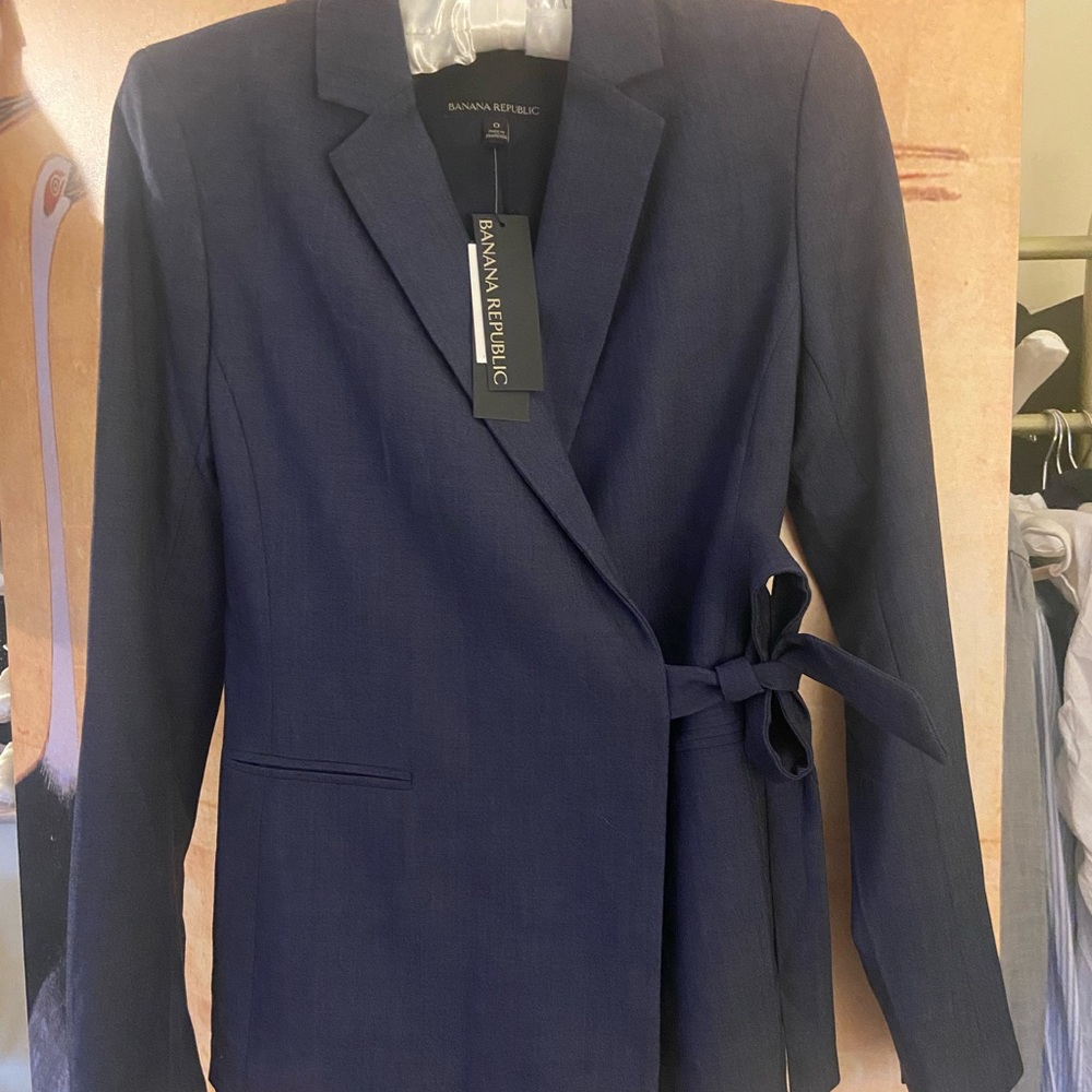 NWT Banana Republic Blazer 0 - Picture 2 of 7